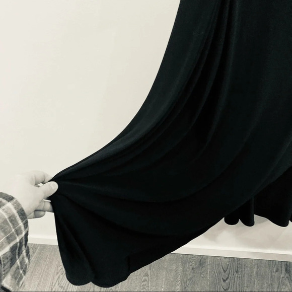 SYMPLI Sz 6 Wrap Dress Full Skirt 3/4 Length Sleeves Made  in Canada - Picture 11 of 15